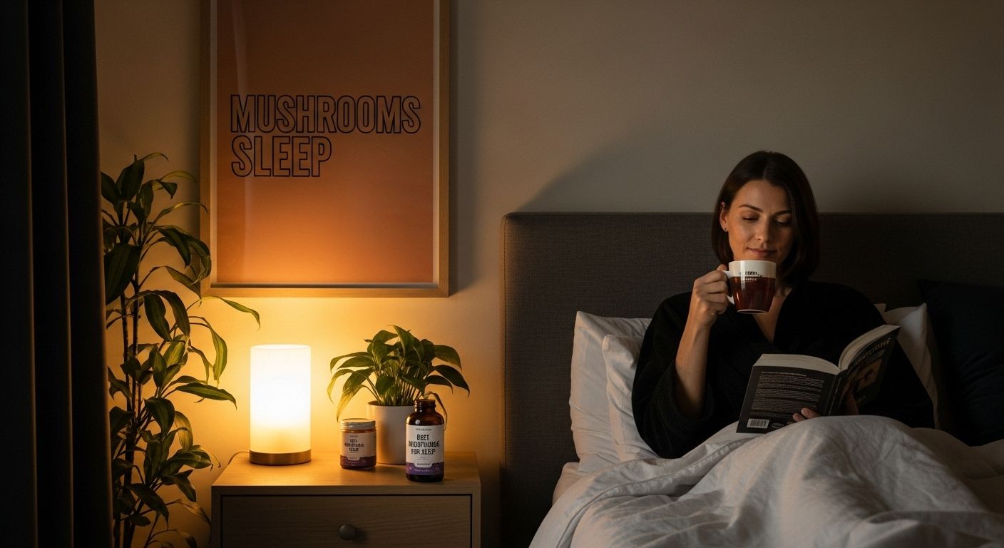 women mushroom sleep