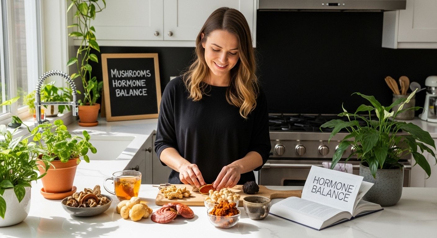 mushrooms hormone balance