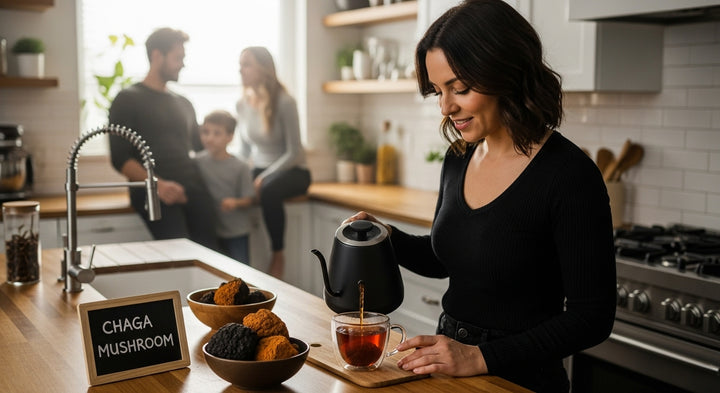 Chaga mushroom health